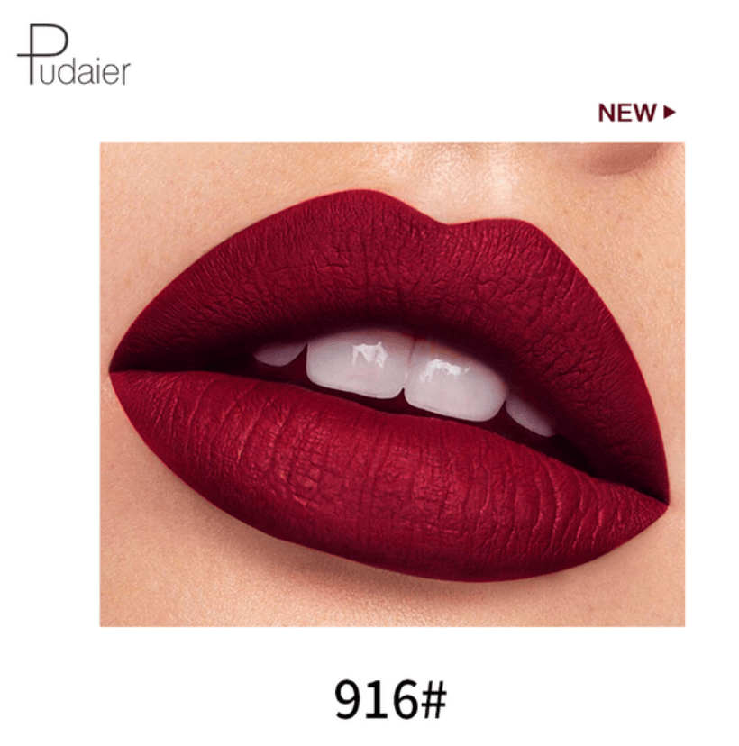 Pudaier Matte Liquid Lipstick Waterproof Professional Makeup Lip Glaze for Make Up Tint Lip Gloss view 3