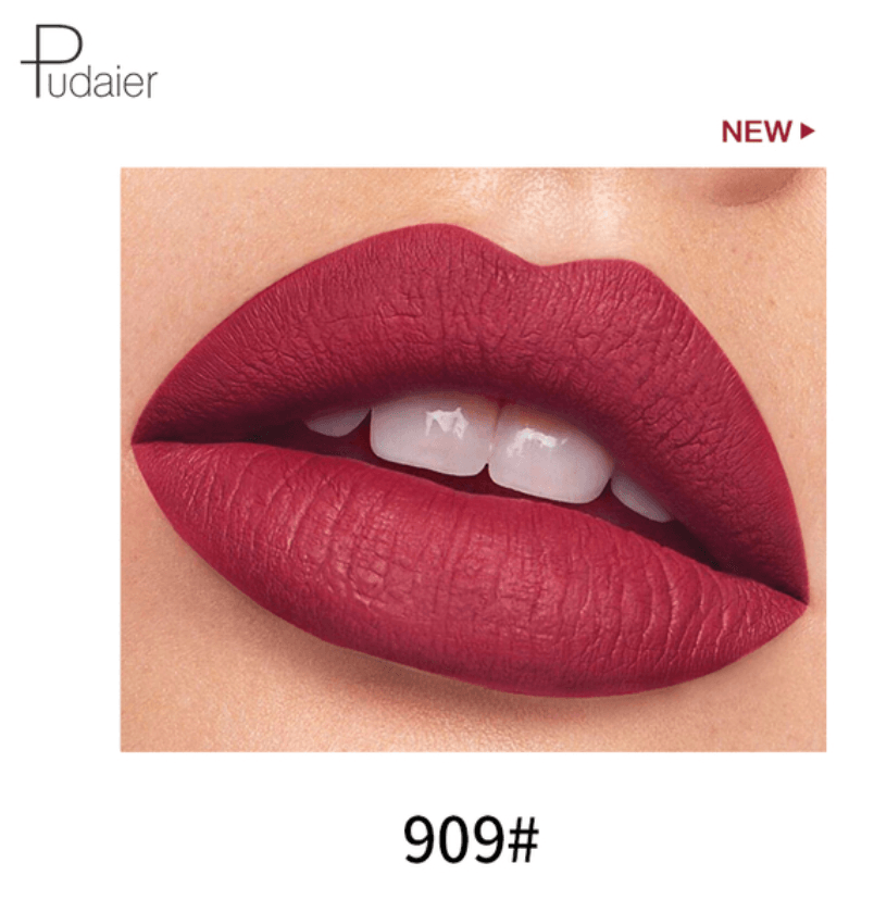 Pudaier Matte Liquid Lipstick Waterproof Professional Makeup Lip Glaze for Make Up Tint Lip Gloss view 10