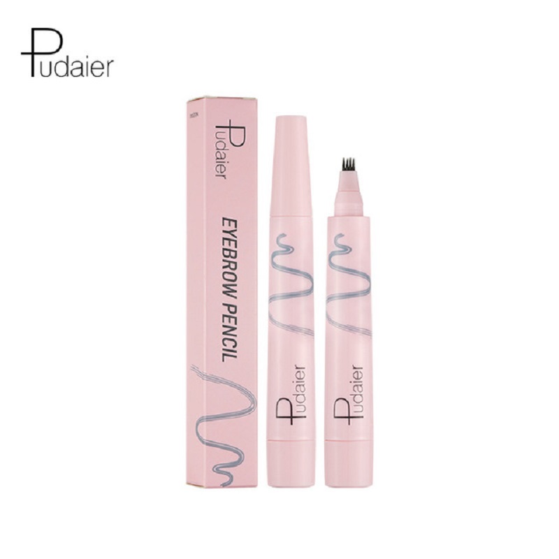 Pudaier eyebrow pencil natural simulation of original eyebrow color four fork liquid eyebrow pencil view 4