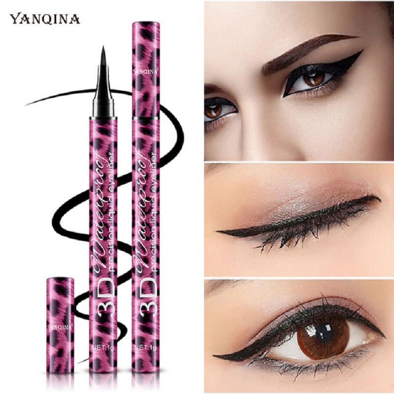 YANQINA Red Leopard eyeliner mascara set waterproof thick curl online red beauty makeup view 4