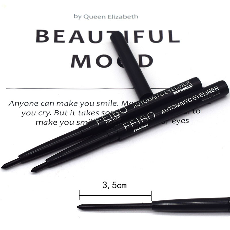 Black Automatic Eyeliner Long Last Sweatproof Waterproof Eye Liner Pencil Non-marking Eyeliner view 5