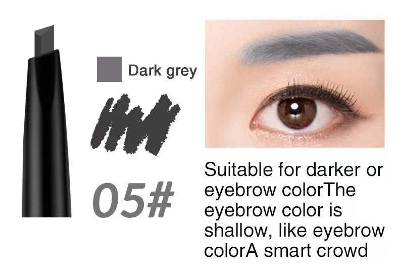 eyebrow brush waterproof anti-perspiration spinning triangle eyebrow pencil eyebrow paste