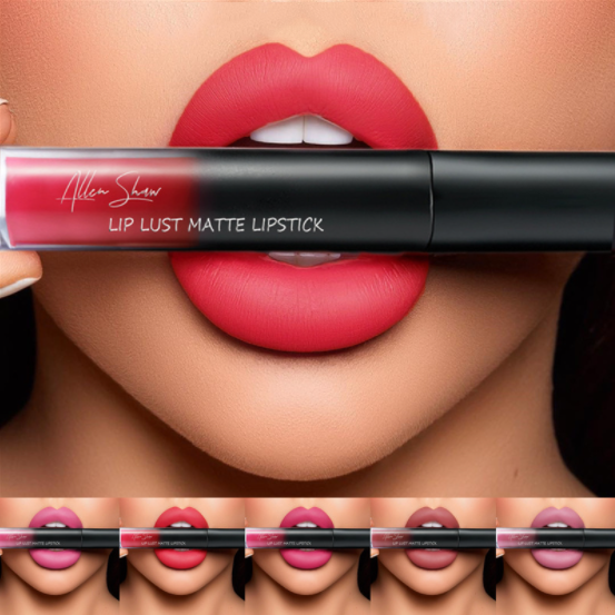 Matte Lip Gloss Does Not Touch Cup Lip Glaze