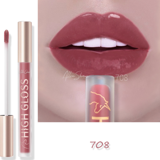 European and American Makeup Mirror Lip Glaze Water Light Lip view 4