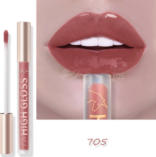 European and American Makeup Mirror Lip Glaze Water Light Lip view 7