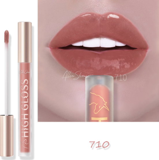 European and American Makeup Mirror Lip Glaze Water Light Lip view 2