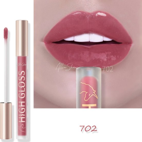 European and American Makeup Mirror Lip Glaze Water Light Lip view 10
