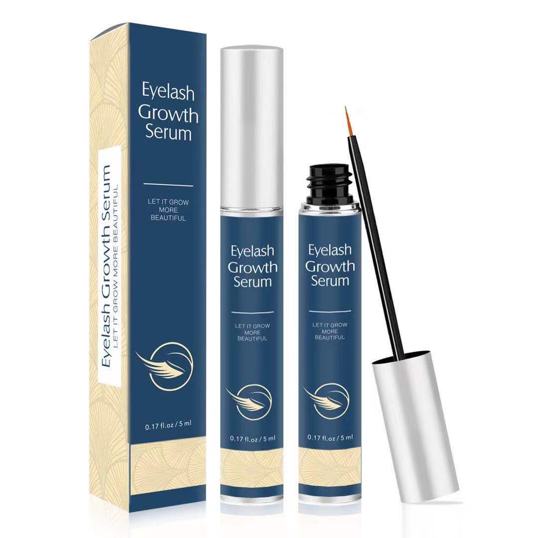 Thick coils warped eyelash growth liquid three pens nourish eyelash fluid 5 ml eyelash growth liquid