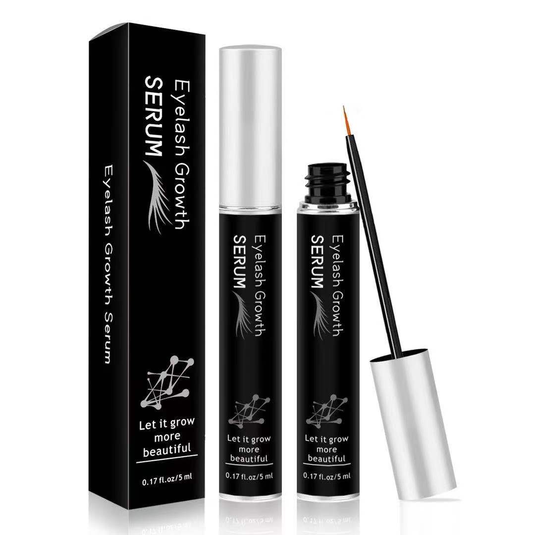 Thick coils warped eyelash growth liquid three pens nourish eyelash fluid 5 ml eyelash growth liquid