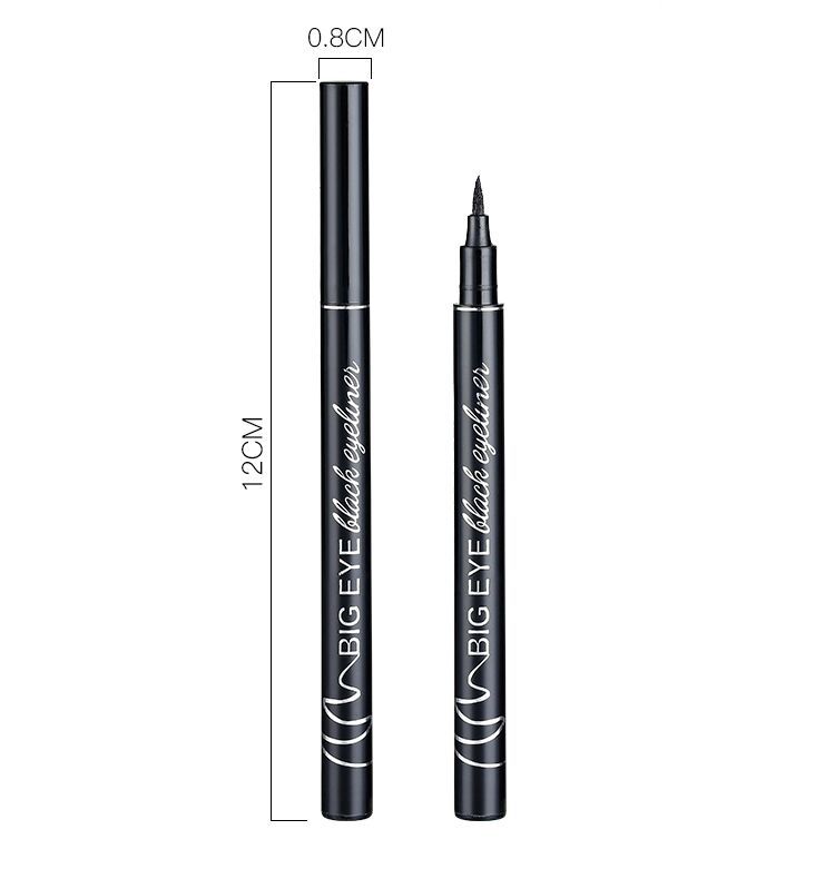 Waterproof, sweat resistant, non darkening and black headed Eyeliner view 4