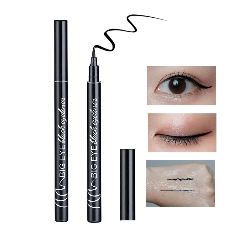 Waterproof, sweat resistant, non darkening and black headed Eyeliner view 6