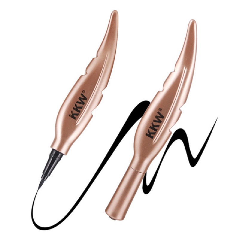 Cosmetics Feather ink liquid eyeliner quick dry eyeliner waterproof and sweat proof view 3