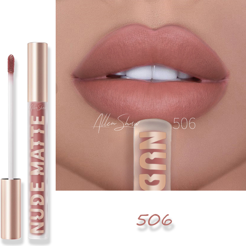 Matte Lip Glaze Lip Color Beauty Makeup European and American view 4