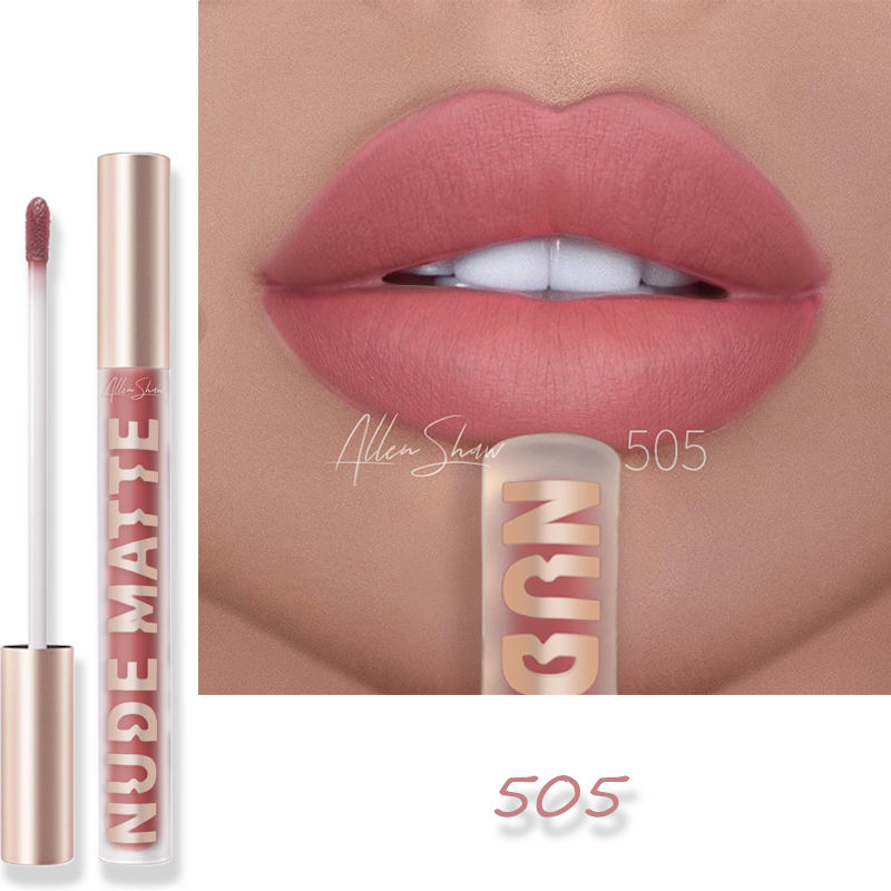 Matte Lip Glaze Lip Color Beauty Makeup European and American view 5