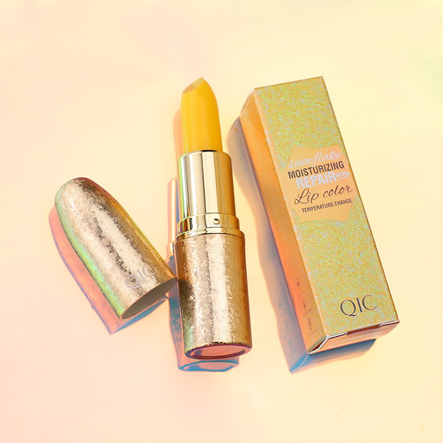 QIC bullet Temperature lipstick Moist hydrating Color lipstick Colour makeup
