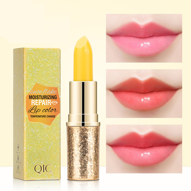 QIC bullet Temperature lipstick Moist hydrating Color lipstick Colour makeup