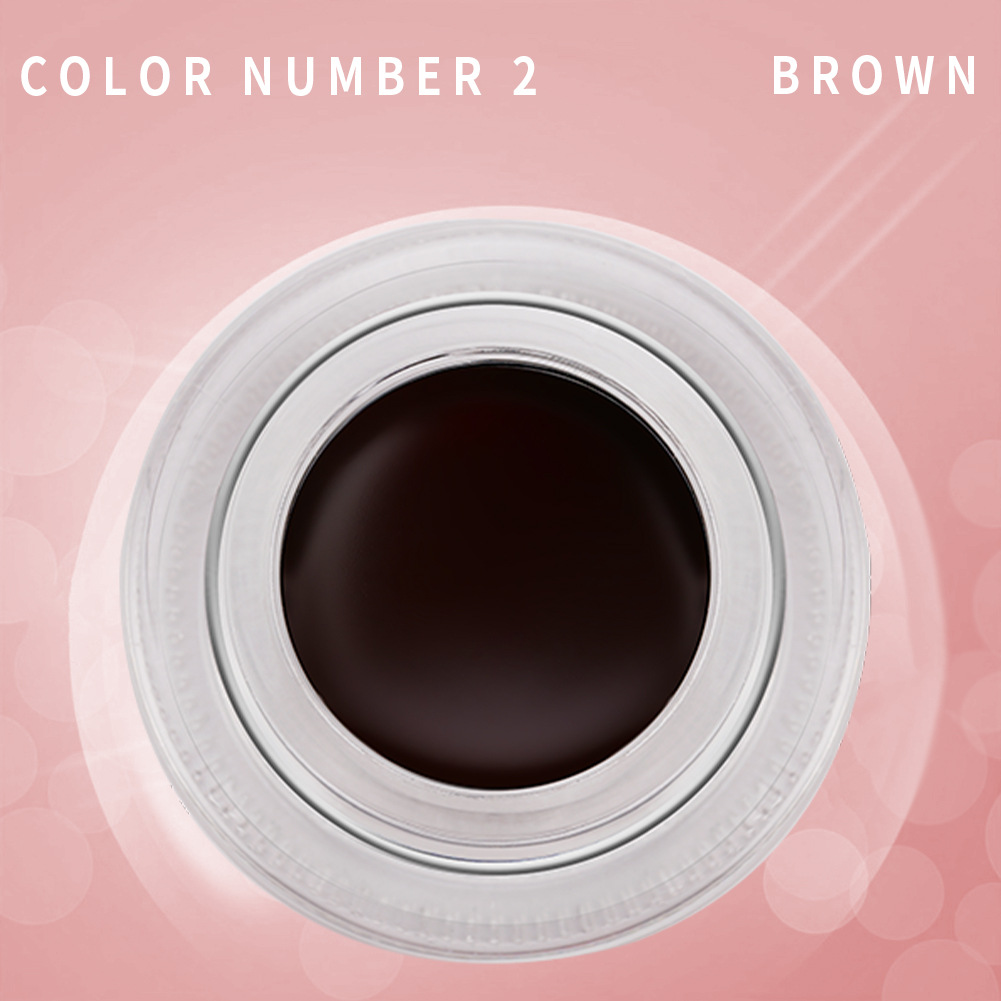 MISS ROSE two-color two-bottle eyeliner waterproof and sweat-proof