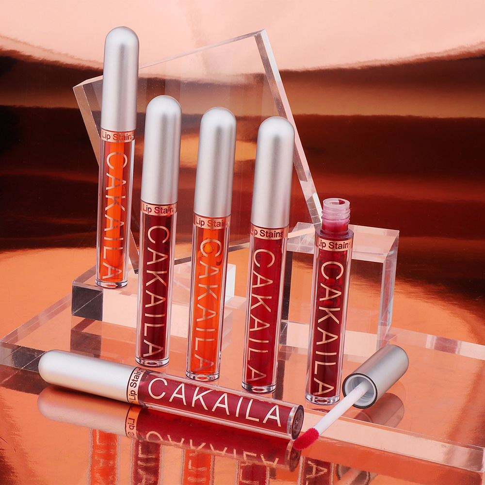 CAKAILA non stick matte moisturizing lip shades Lipstick long lasting lip makeup 3 colors view 6