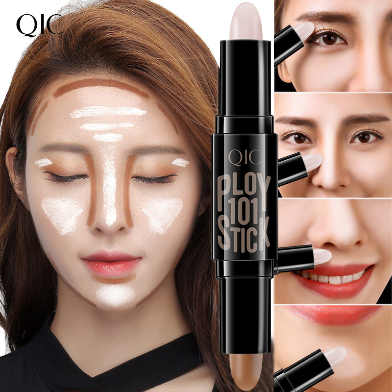 Double-headed Concealer Stick Clavicle Shadow Pen Facial Three-dimensional Highlighting Stick view 5