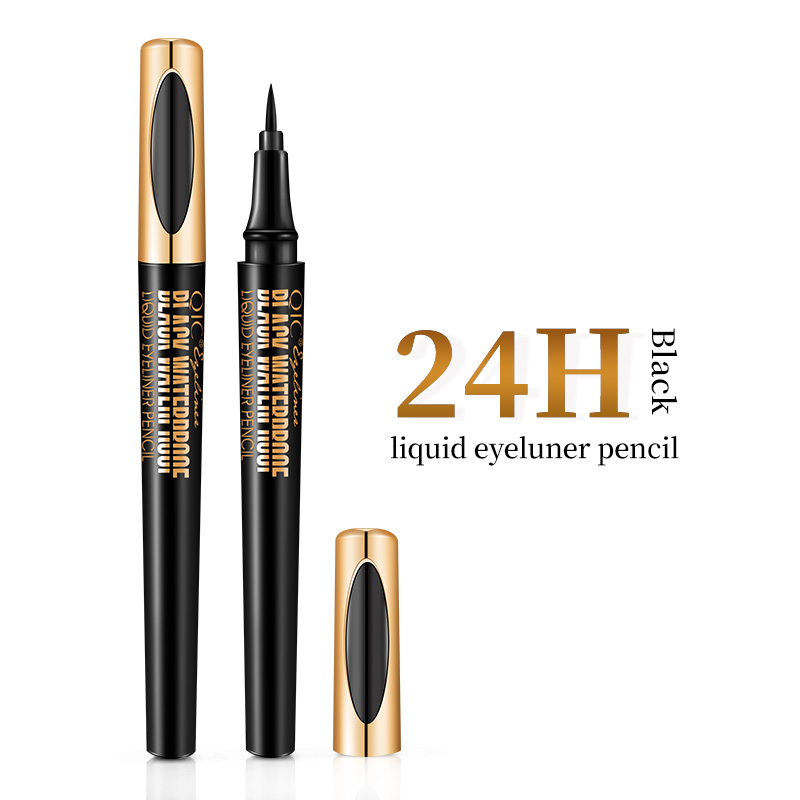 Liquid Eyeliner Pen Quick-drying Thick Black Eyeliner Smooth And Non-smudge Makeup Pencil view 3