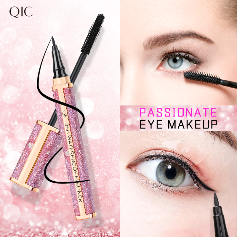 Starry Eyeliner And Mascara Set Slim And Thick Cosmetic Set Makeup view 3