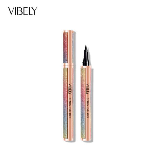 Star Shine Liquid Eyeliner Durable Waterproof Anti-sweat Not Easy to Faint Eyeliner