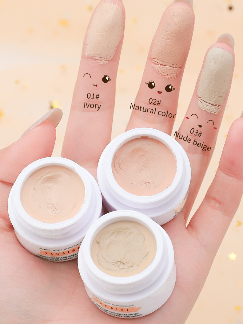 Net permeabilization shade ointment cover black circles repair water-resistant fundus cream