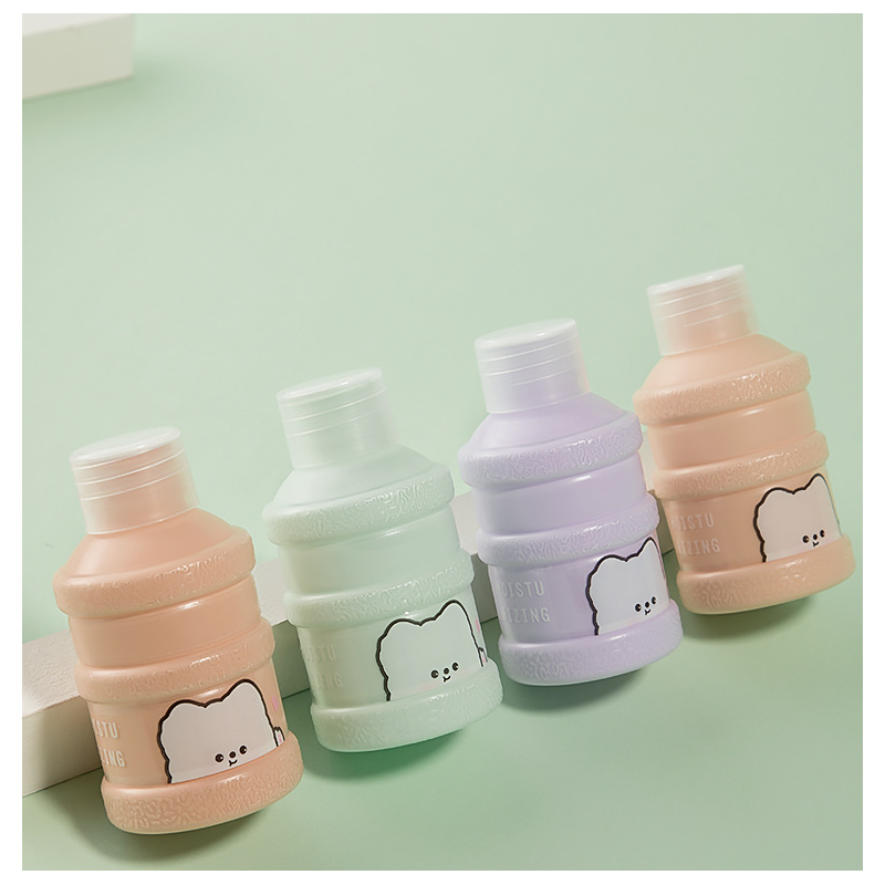Small bucket with uniform skin color, makeup, concealer, invisible pore foundation view 4