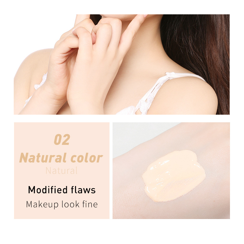 Small bucket with uniform skin color, makeup, concealer, invisible pore foundation view 6