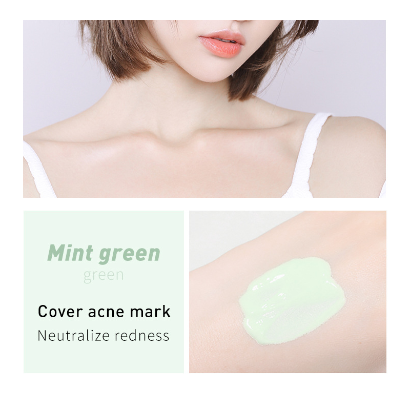 Small bucket with uniform skin color, makeup, concealer, invisible pore foundation view 10