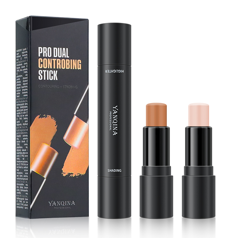 Concealer Facial Concealer Brightening Shadow Three-dimensional Two-in-One Concealer Highlighter