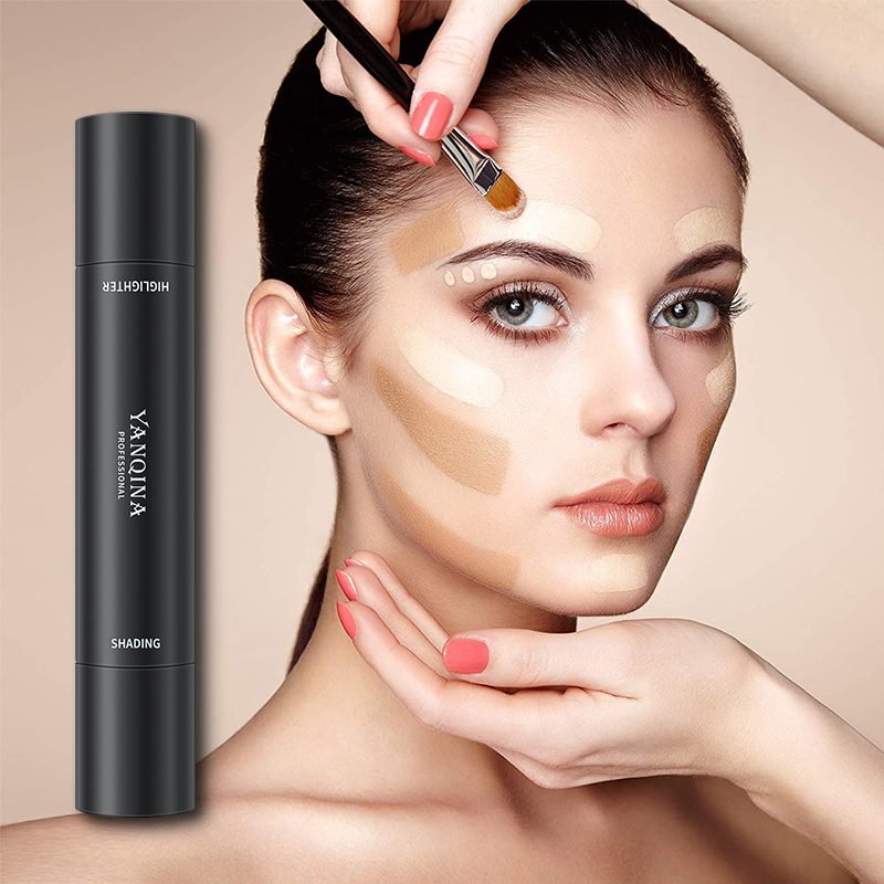 Concealer Facial Concealer Brightening Shadow Three-dimensional Two-in-One Concealer Highlighter view 2