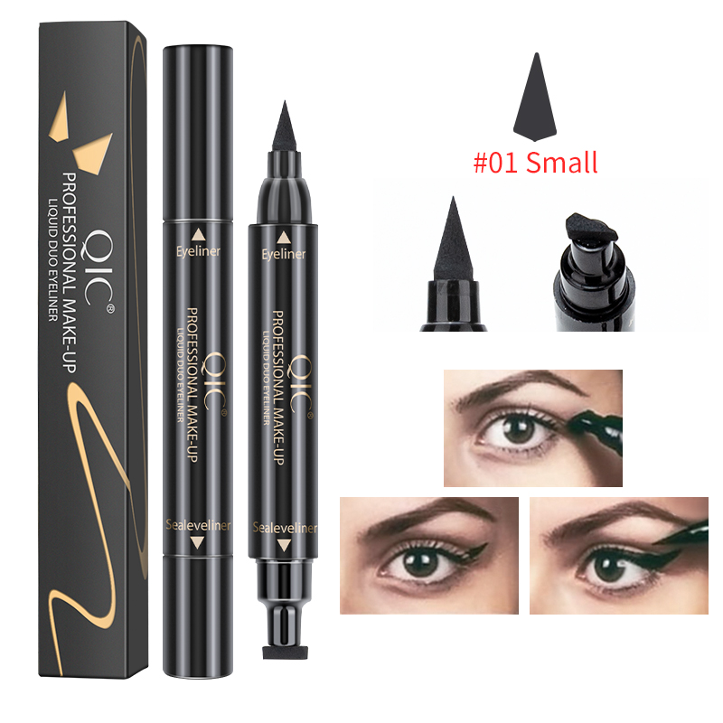 Double-headed Triangle Wing Seal Eyeliner Waterproof And Non-smudge Cosmetics view 2