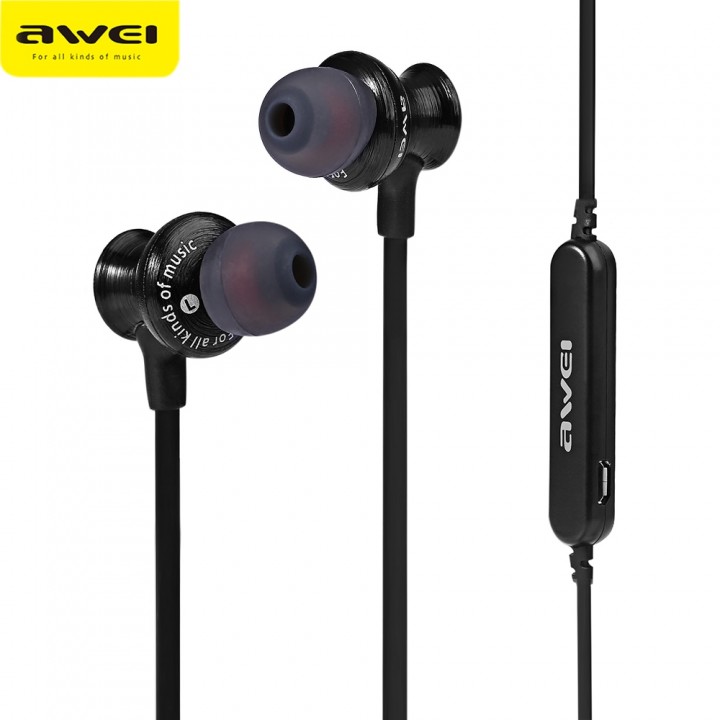 Awei A980BL Wireless Sports Bluetooth 4.0 Noise Is