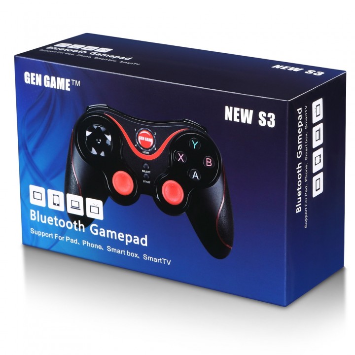 Wilkab GEN_GAME S3 Wireless Bluetooth 3.0 portable Gamepad Gaming Controller for PC Android Phone