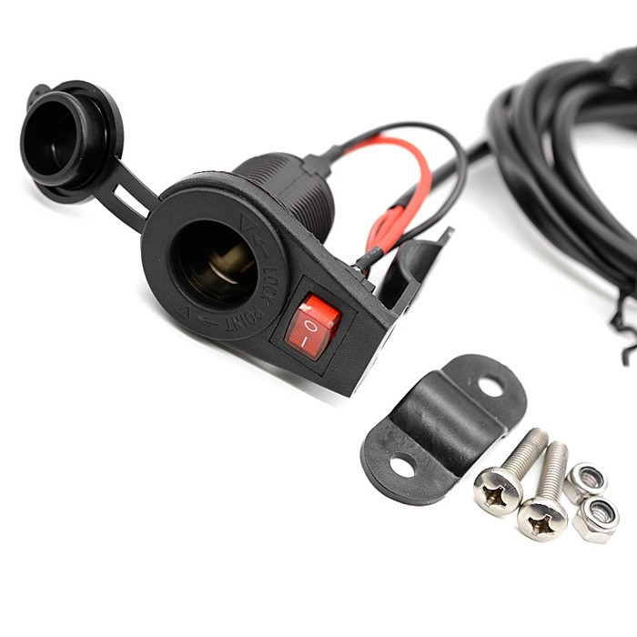 CS-332 12 - 24V Motorcycle Motobike Cigarette Ligh