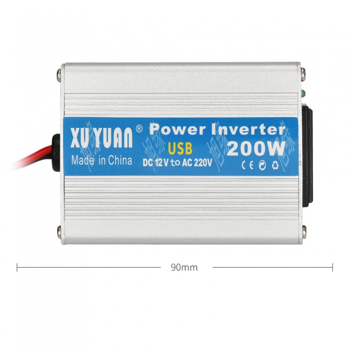 Xuyuan 12V to 220V 200W Car On Board Inverter Conv