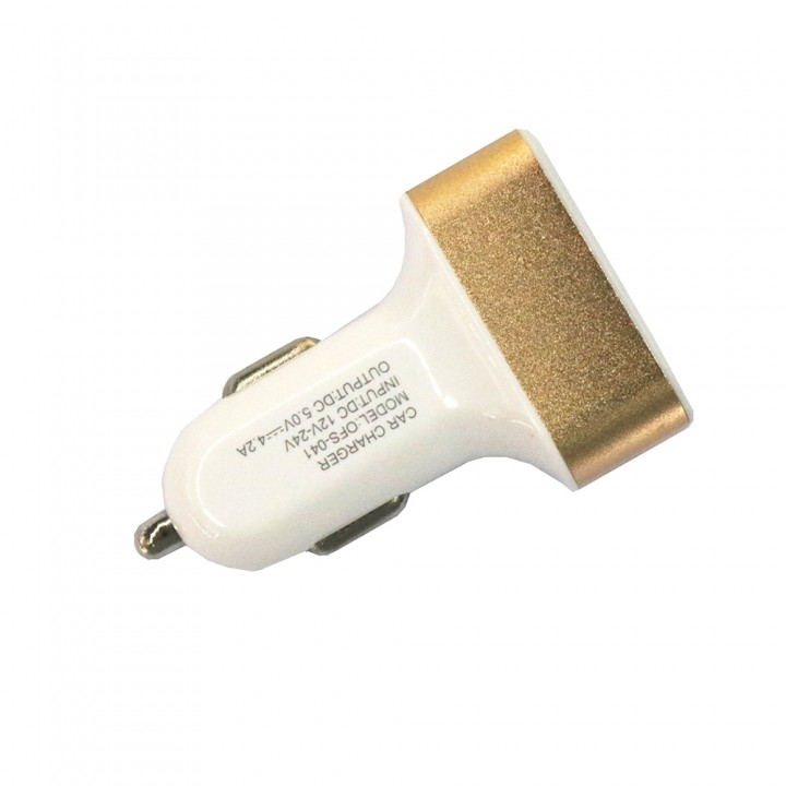 4USB 12 - 24V 4.2A Car Charger Mobile Fast Charge