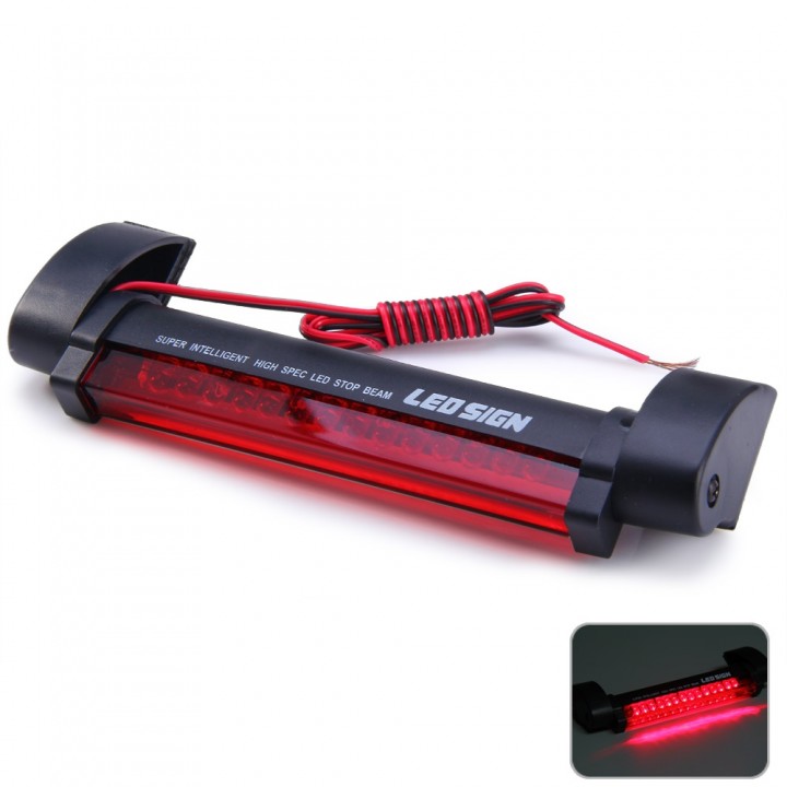12V 14 LEDs Car Third Brake Lamp with Red Light