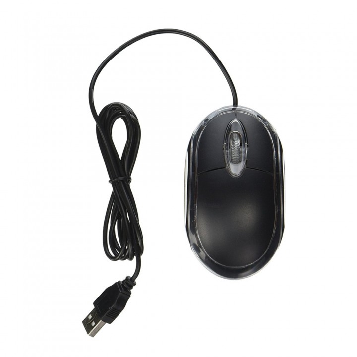 Generic Black 3-Button 3D USB 800 Dpi Optical Scro