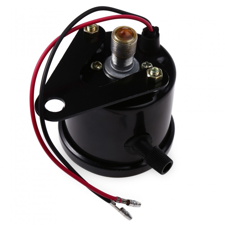 B732 Dual Odometer Speedometer Gauge Speed Meter