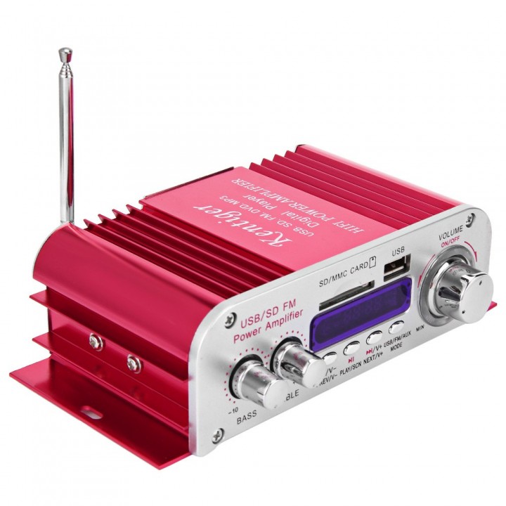 Hi-Fi Digital Auto Car Stereo Power Amplifier LED