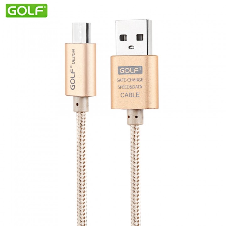 GOLF 3M Fast Charging Micro Cable High density Nyl