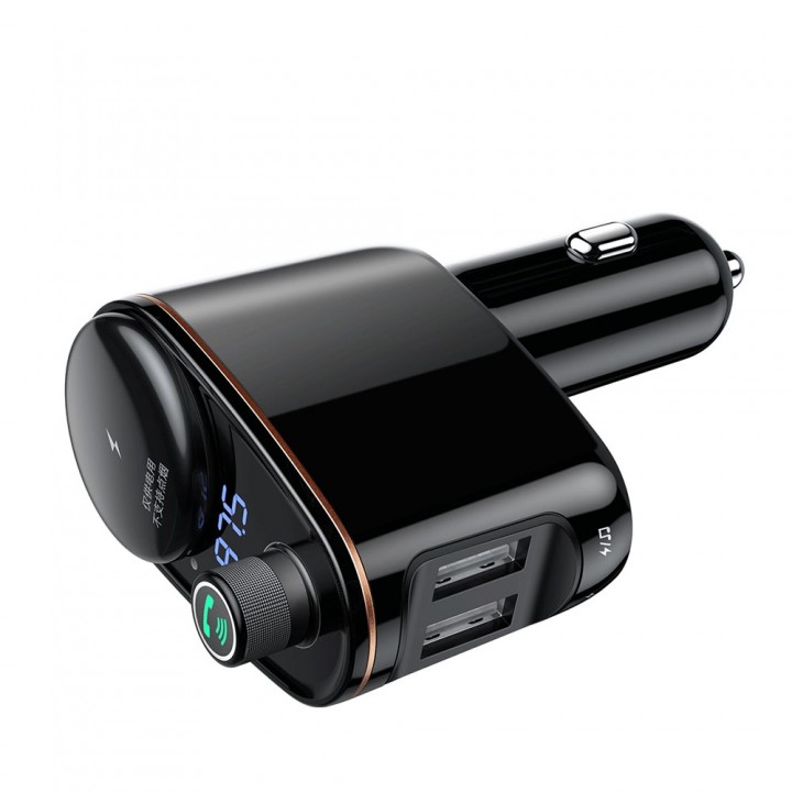 Baseus S - 06 Bluetooth MP3 Vehicle Dual USB Charg