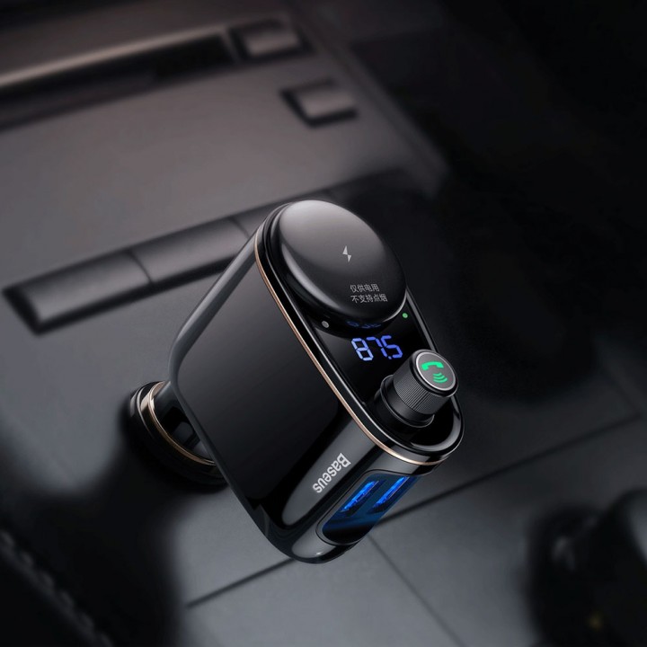 Baseus S - 06 Bluetooth MP3 Vehicle Dual USB Charg