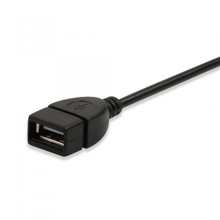 USB Female to AUX 3.5mm Male Jack Plug Audio Data