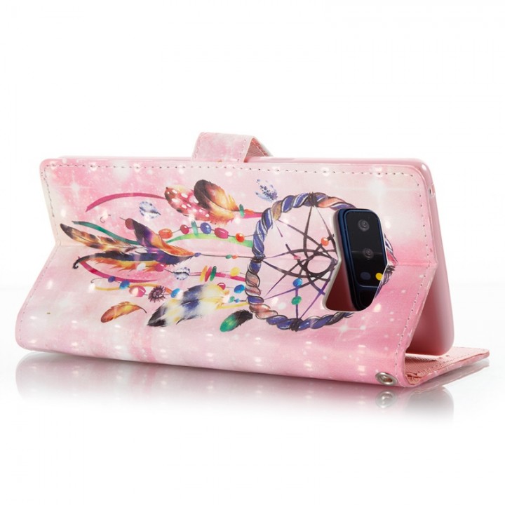 3D Painted Pu Phone Case for Samsung Galaxy Note 8