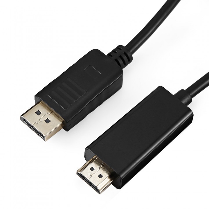 DisplayPort to HDMI Cable High Resolution Support