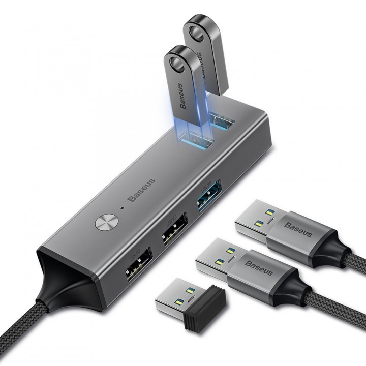 Baseus Cube Type-C to USB 3.0 + USB 2.0 HUB Adapte