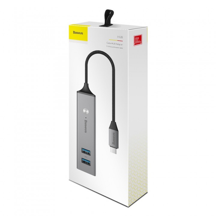 Baseus Cube Type-C to USB 3.0 + USB 2.0 HUB Adapte